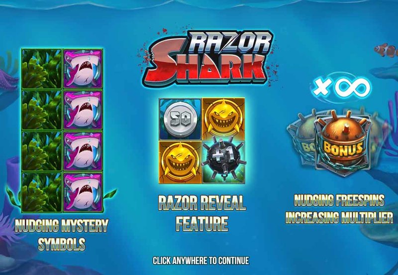 Image: Découvrez le monde fascinant de Razor Shark Slot